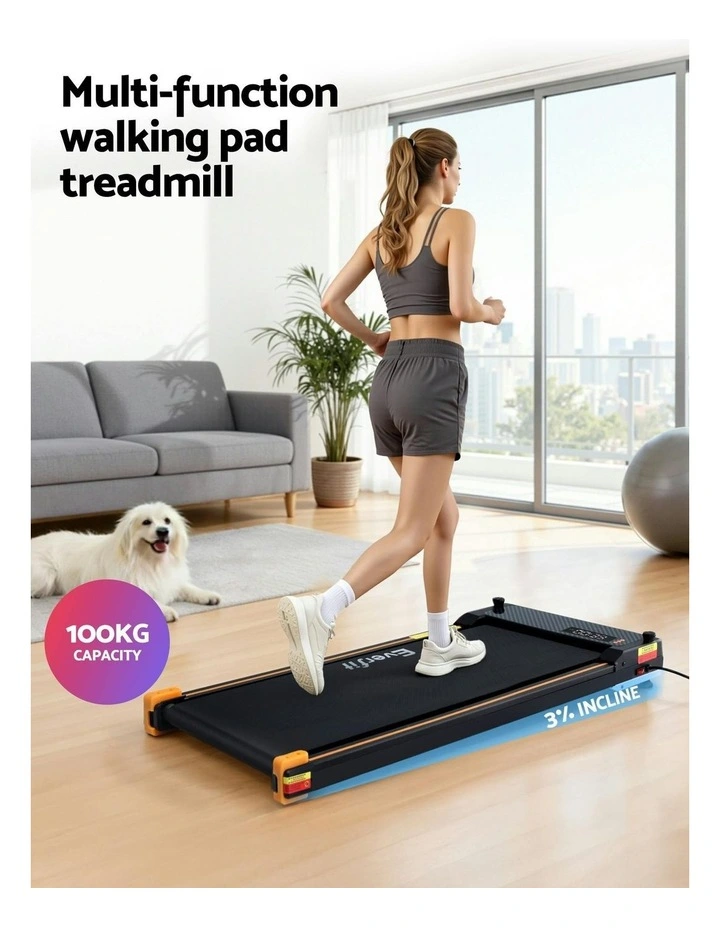 2 Side Walking Pad 380mm in Black image 7