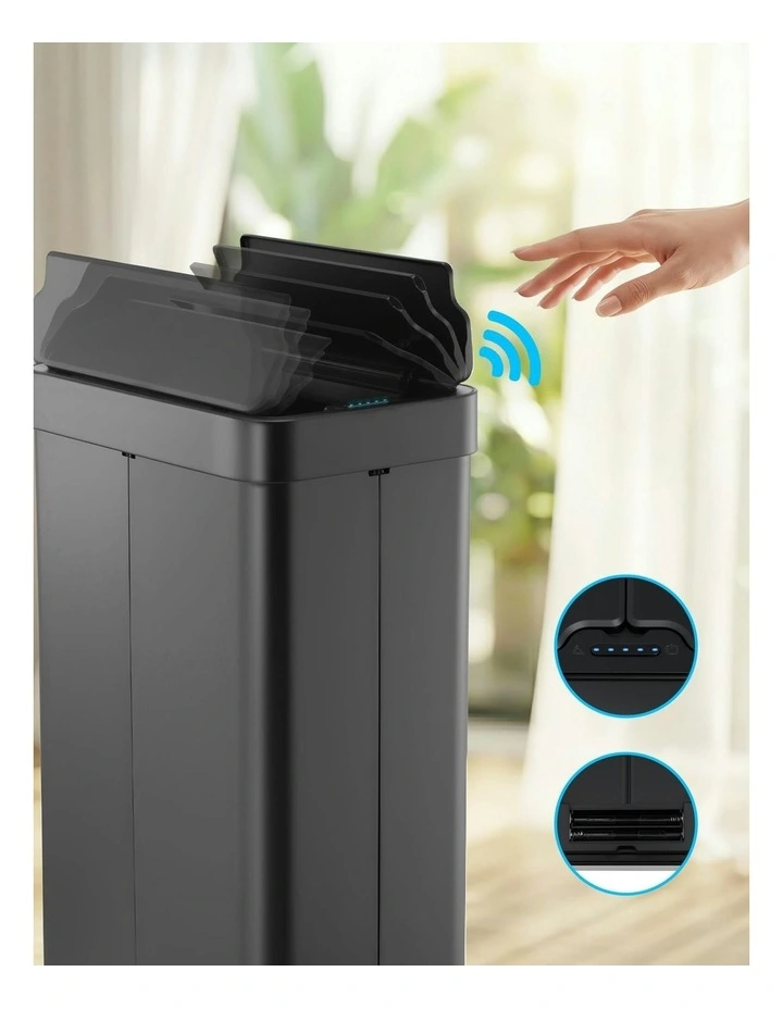 Automatic Kitchen Motion Sensor Bin 70L in Black image 5