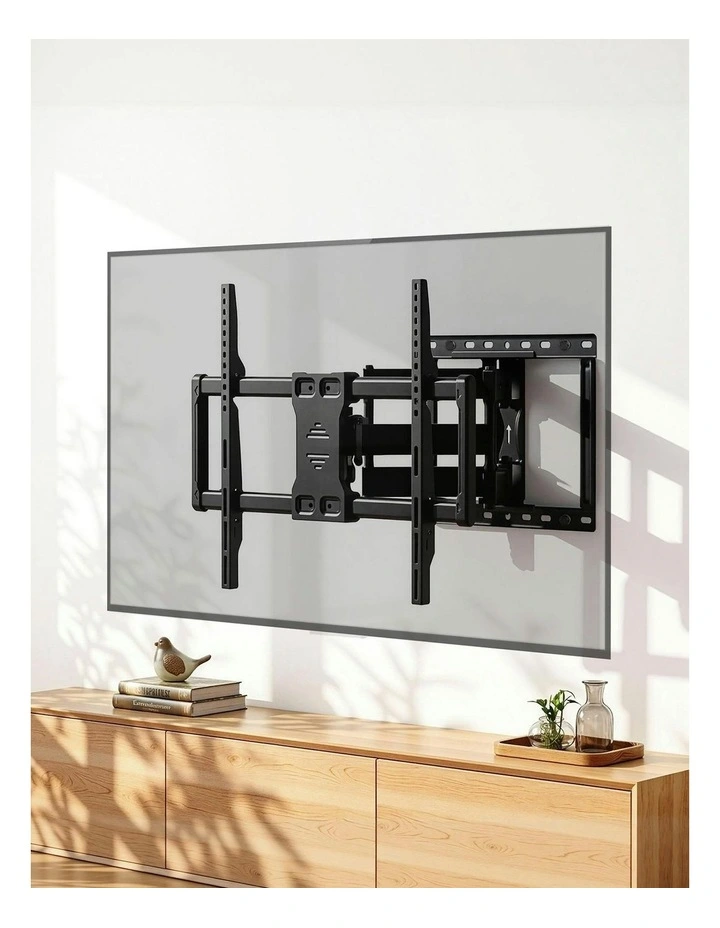 Swivel Tilt Extendable Full Motion TV Wall Mount Bracket 37 - 85 in Black image 3
