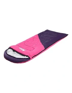 Thermal Camping Hiking Sleeping Bag  Single 213cm in Pink