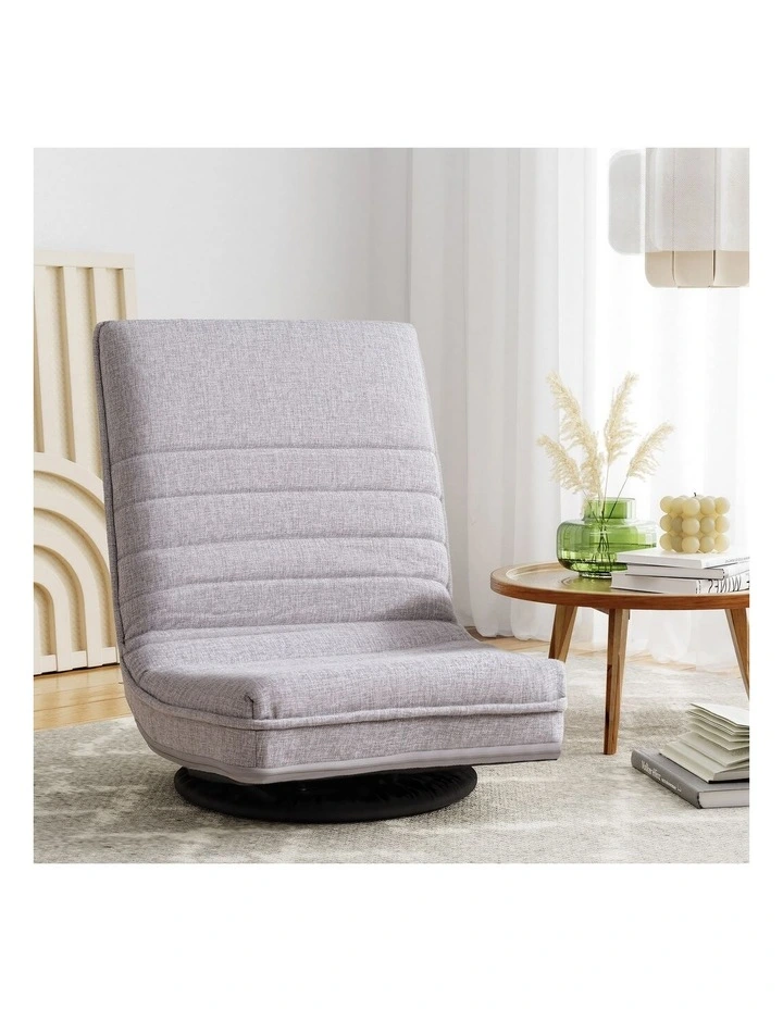 360 Swivel Gaming & Lounge Chair in Grey image 3