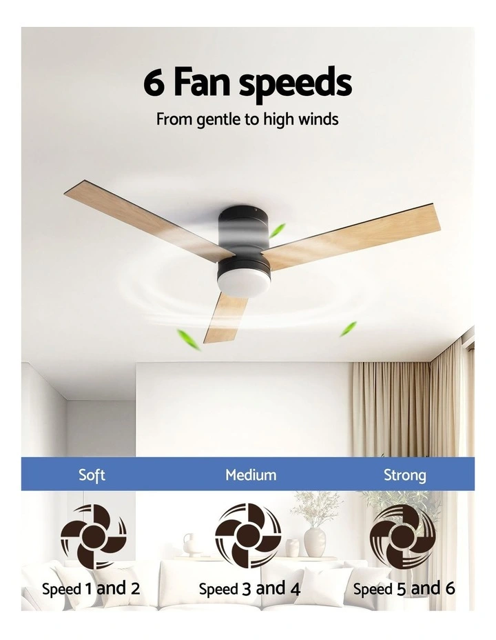 Ceiling Fan 52" in Multi image 7