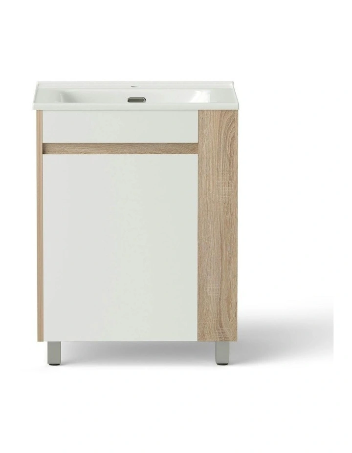 Vanity Unit Basin Bathroom Cabinet 835mm in White image 2