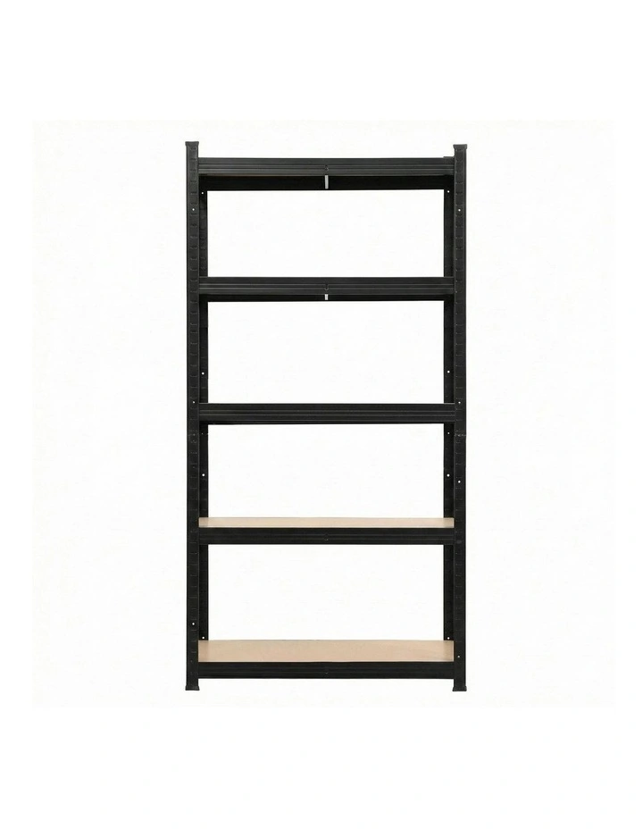 Warehouse Shelves Storage Rack 1.6X0.8m in Black image 2