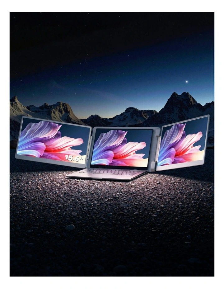 Triple Portable Monitor Laptop Screen Extender image 2