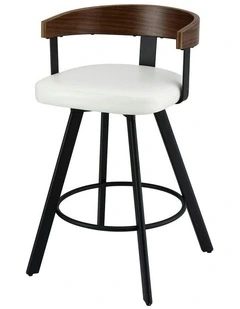 Bar Stool in White