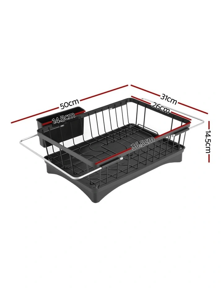 Dish Drying Rack in Black image 4