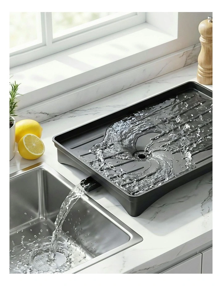 Dish Drying Rack in Black image 6