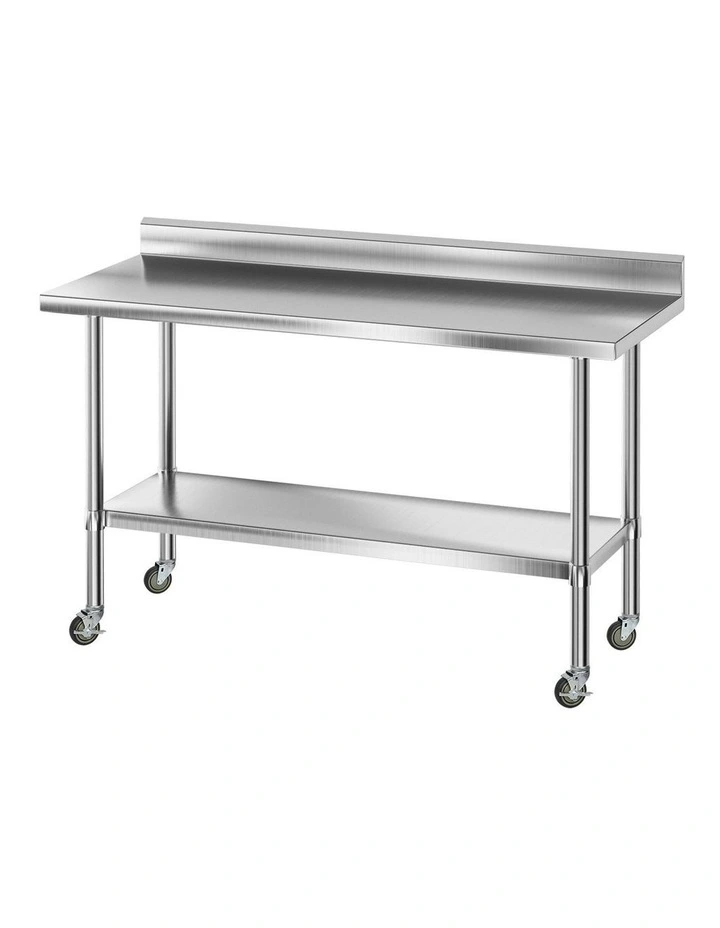 Stainless Steel Kitchen Bench 430 in Silver image 1