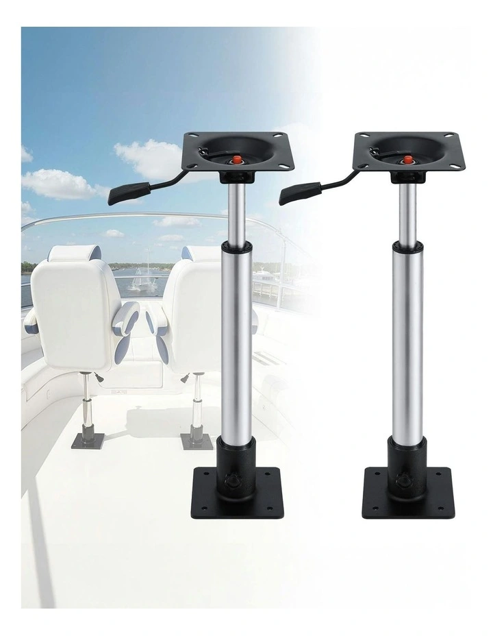 Gas Lift Boat Seat Pedestal 5575cm 2 Pack in Multi image 3