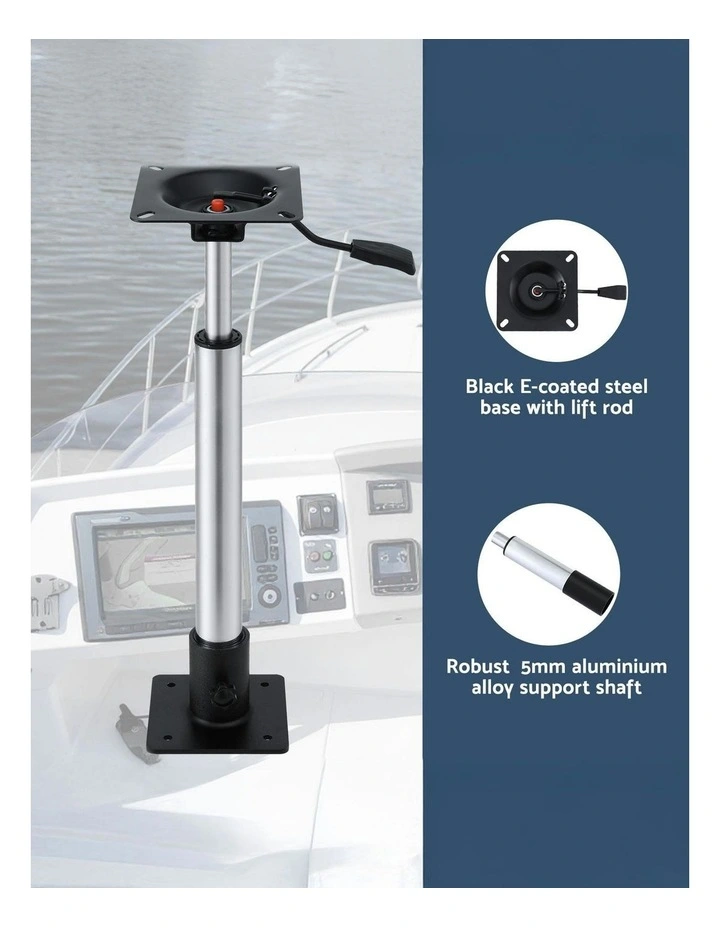 Gas Lift Boat Seat Pedestal 5575cm 2 Pack in Multi image 5