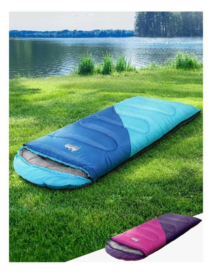 Thermal Camping Sleeping Bag Set Of 2 172cm in Multi image 3