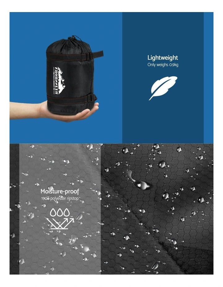 Thermal Camping Sleeping Bag Set Of 2 172cm in Multi image 6