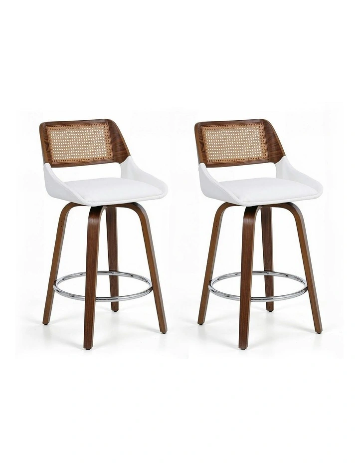 Kitchen Swivel Bar Stools in Multi image 1