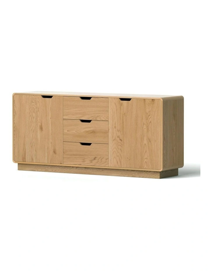 Buffet Sideboard Cabinet Storage in Oak image 1