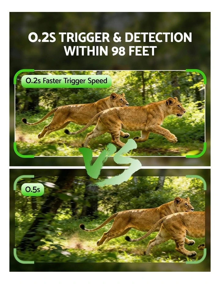 4K WiFi Trail Camera 48MP 0.2s in Multi image 6