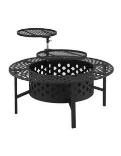 BBQ Fire Pit in Black