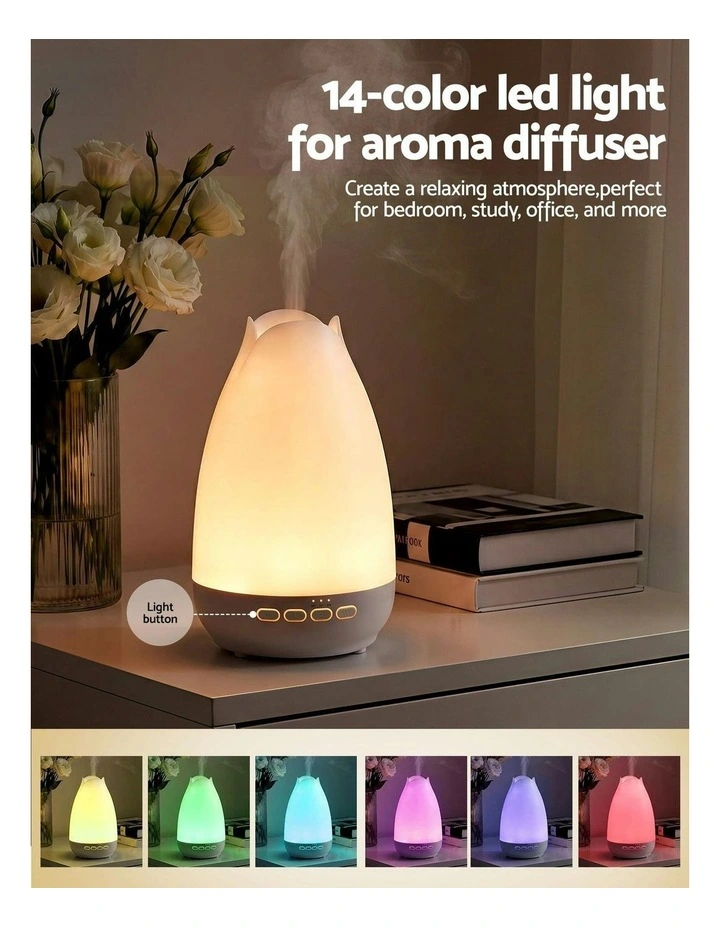 Ultrasonic Essential Oil Aroma Diffuser 300ml image 6