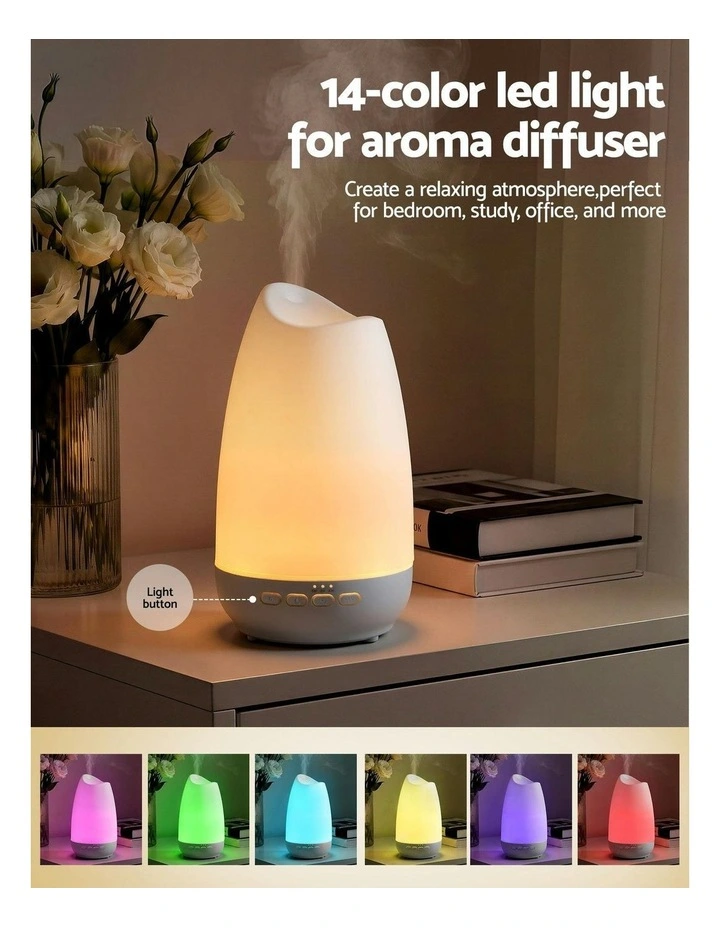 Ultrasonic Essential Oil Aroma Diffuser 300ml image 6