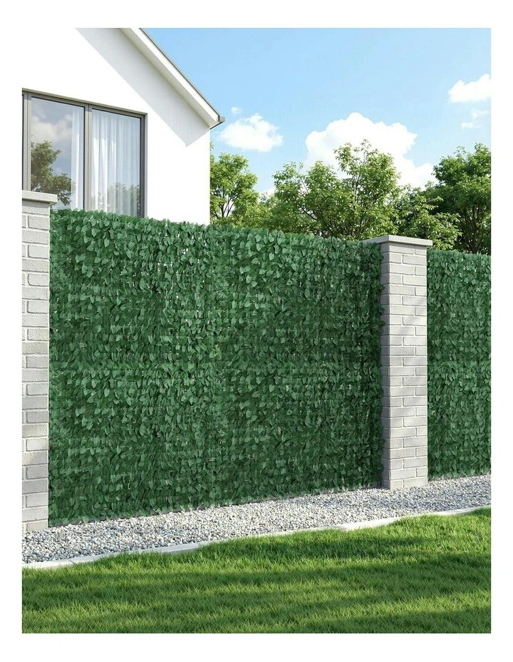 Artificial Ivy Privacy Fence Screen in Green image 3