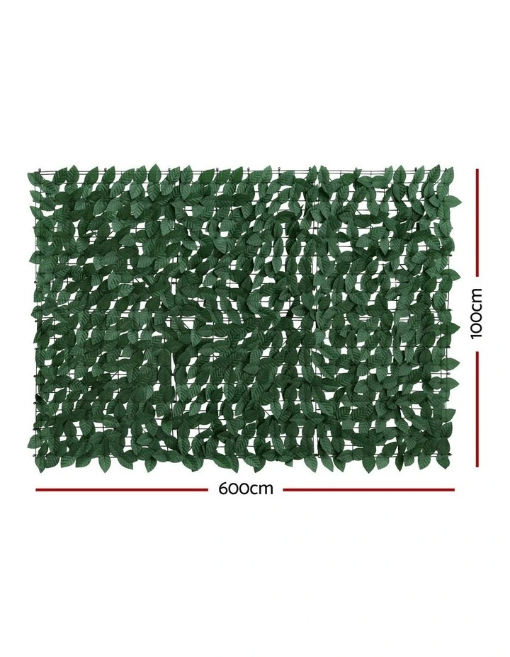 Artificial Ivy Privacy Fence Screen in Green image 4
