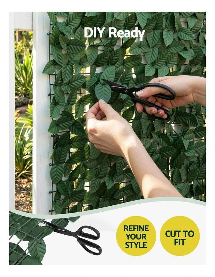 Artificial Ivy Privacy Fence Screen in Green image 5