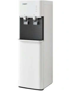 2 Taps Water Cooler in White