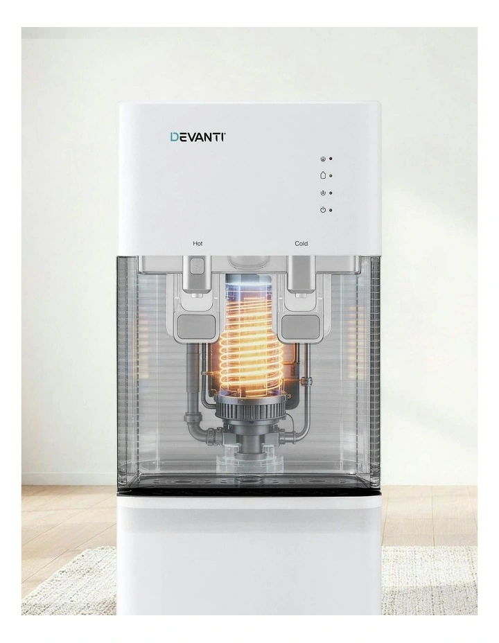 2 Taps Water Cooler in White image 7