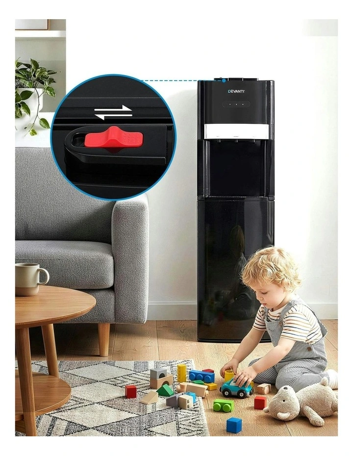Water Cooler Dispenser 3 Taps in Black image 5