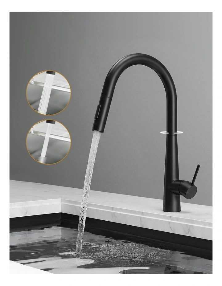 Stainless Steel Kitchen Sink 75x45 Cm in Black image 6