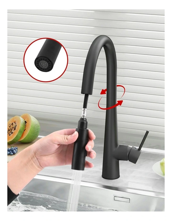 Stainless Steel Kitchen Sink 75x45 Cm in Black image 7