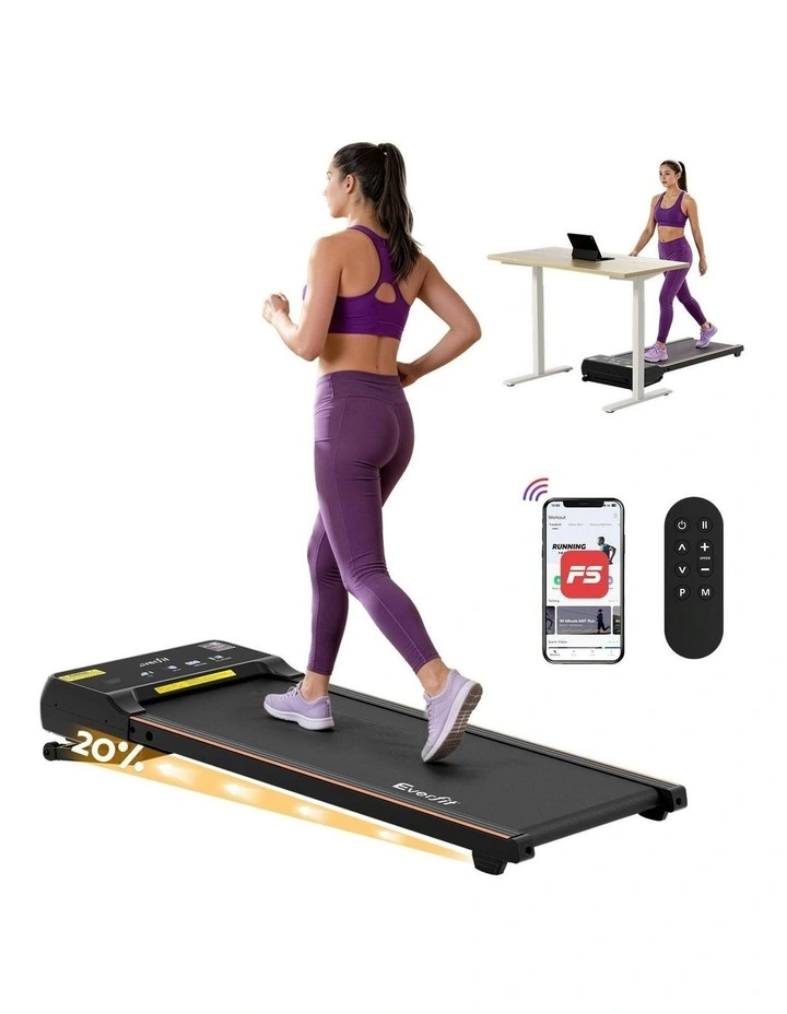3 in 1 Walking Pad Treadmill in Black image 2