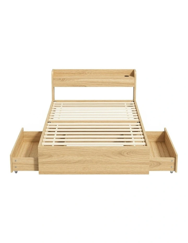 Single Bed Frame in Natural image 2