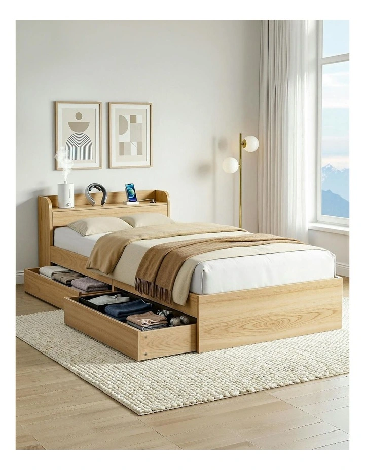 Single Bed Frame in Natural image 3