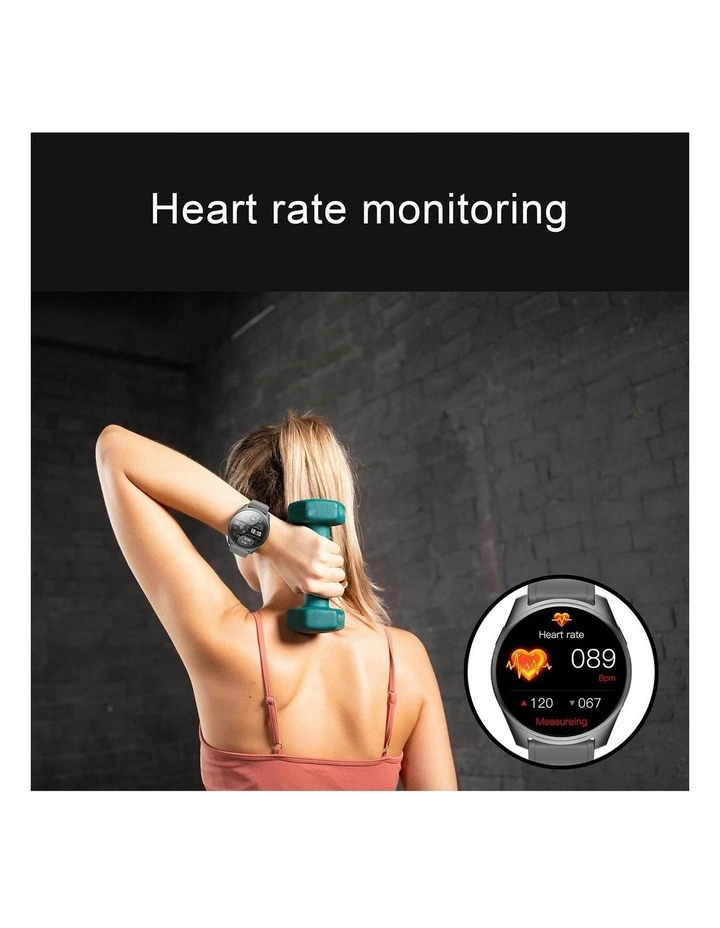 Smart Watch with Earbuds in Grey image 7
