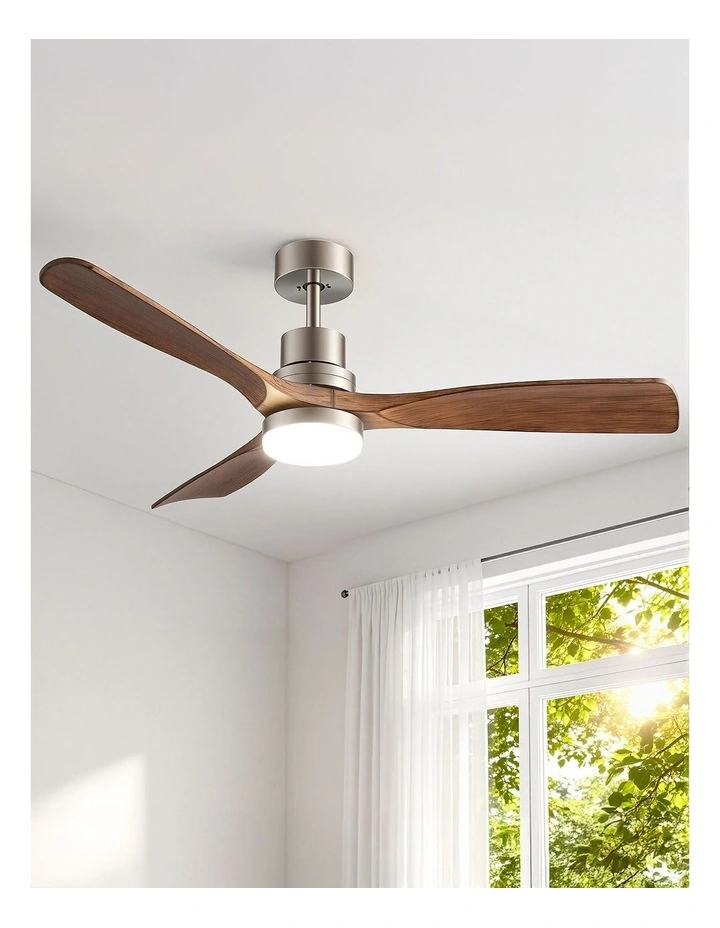 52 Ceiling Fan in Brown image 3