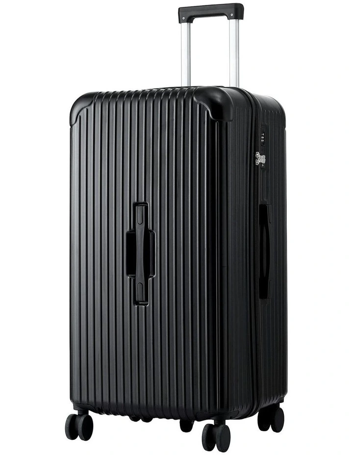 Trunk Luggage Suitcase in Black image 1