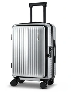 20 Carry-On Front Pocket Luggage  in Silver