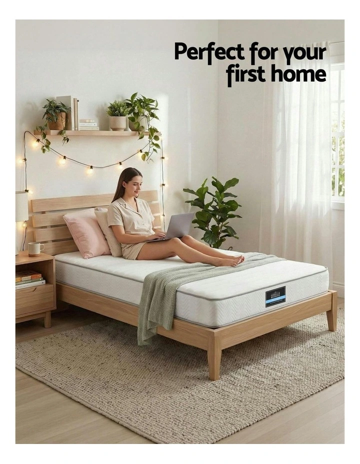 King Single Mattress 20Cm in White image 7