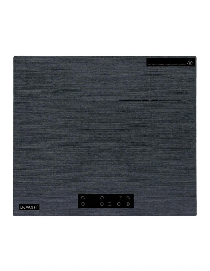 Electric Touch Control Ceramic Cooktop 60cm in Grey image 2
