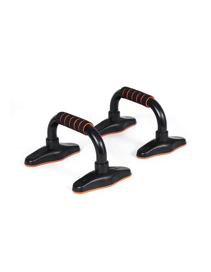 Push Up Bars Stands Parallel Handles in Black image 1