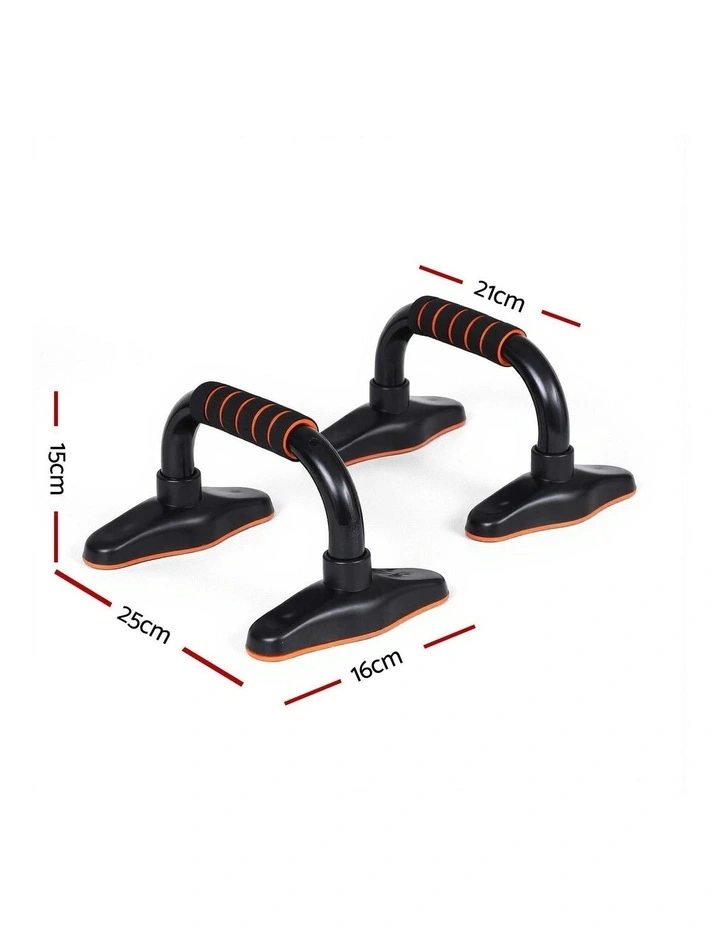 Push Up Bars Stands Parallel Handles in Black image 4