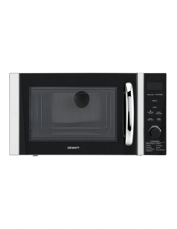 4-In-1 Microwave Oven 30L in Black image 1