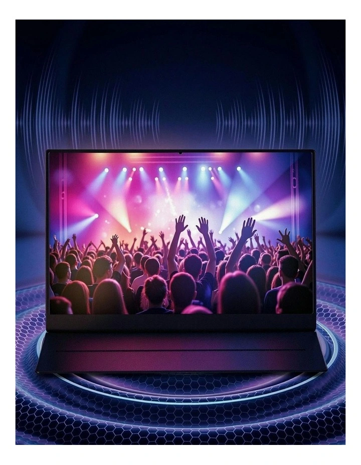 15.6 Inch Portable Monitor in Black image 7