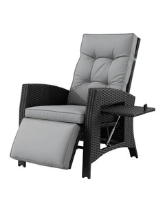 Outdoor Recliner Chairs in Grey