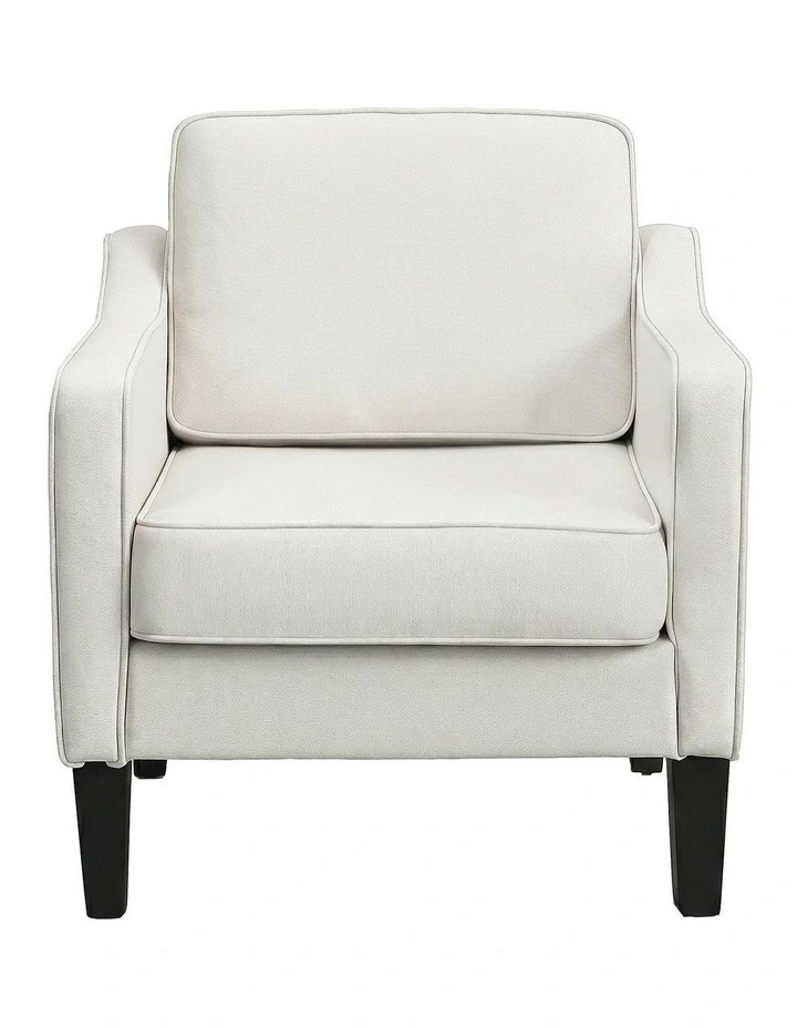 Accent Armchair in White image 2