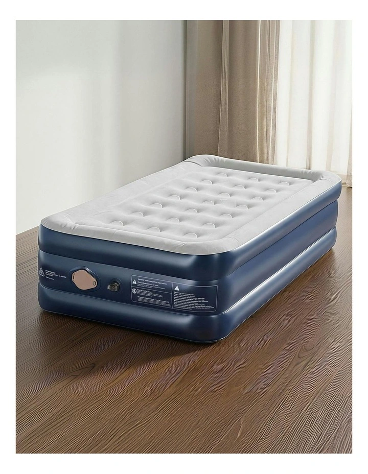 Single Size Air Mattress 46cm in White image 3