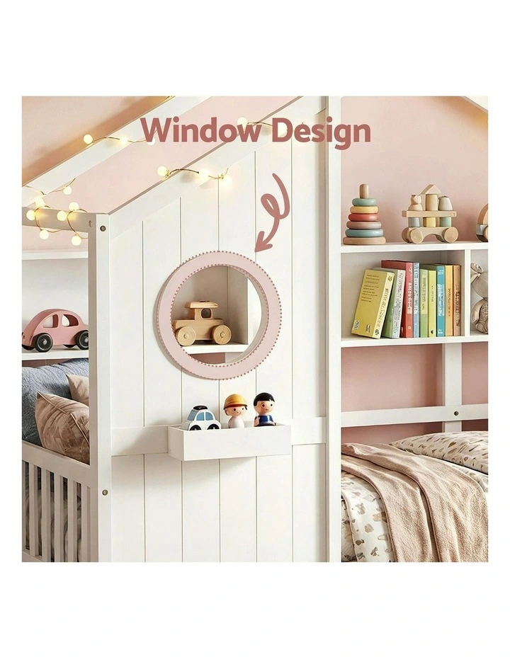 Single Bed Frame in White image 7