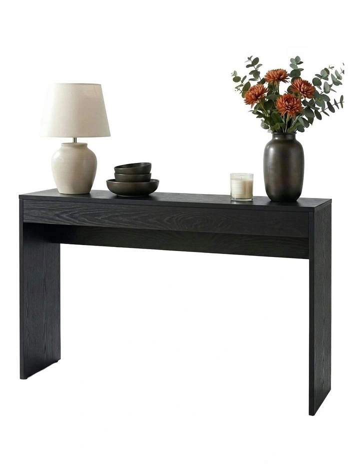 Console Table Hallway 120cm in  Black image 1