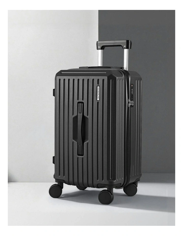 Trunk Luggage Suitcase in Black image 3